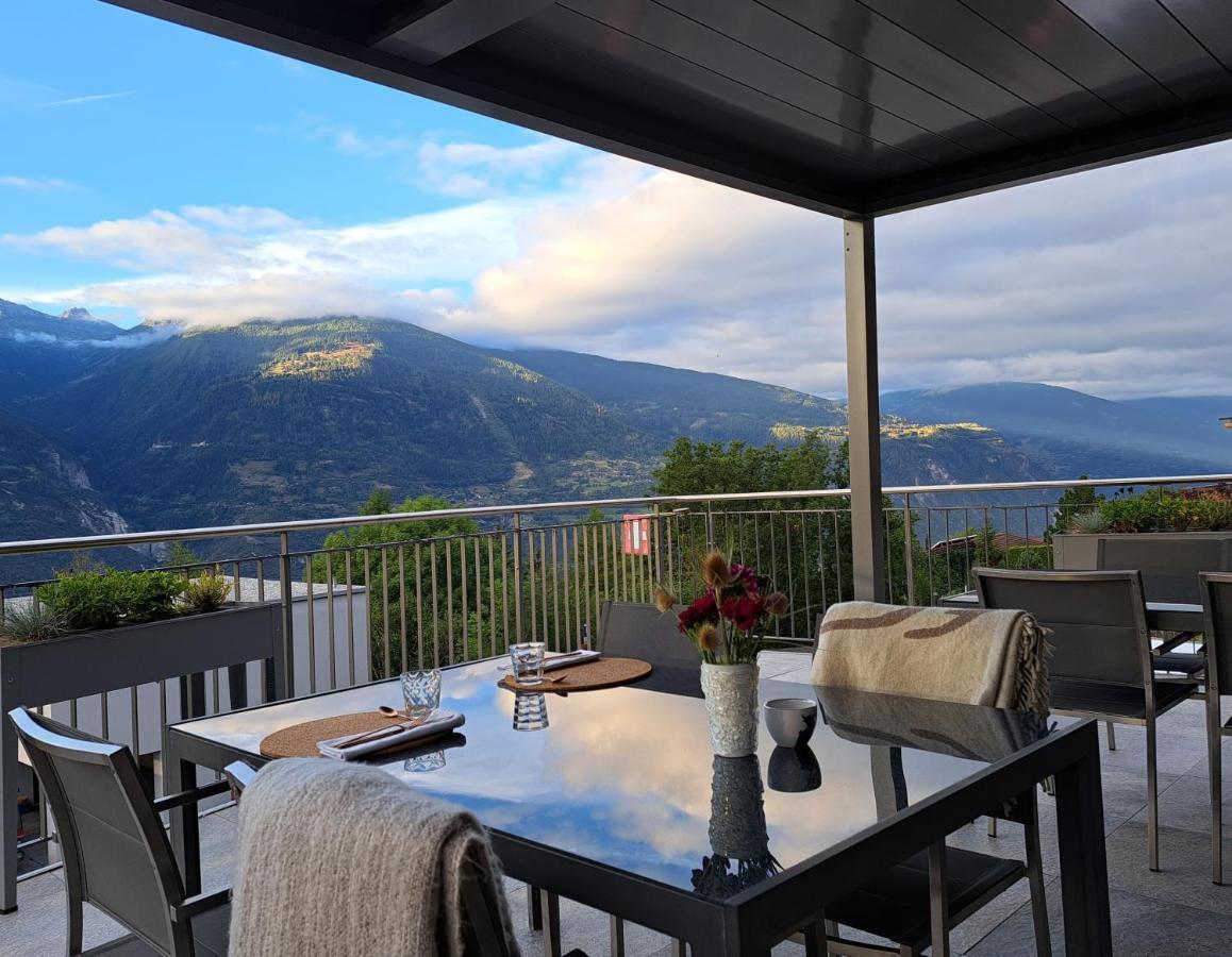 Chalet Diognysos B&B, Boutique Hotel & Wellness Кран-Монтана Екстер'єр фото