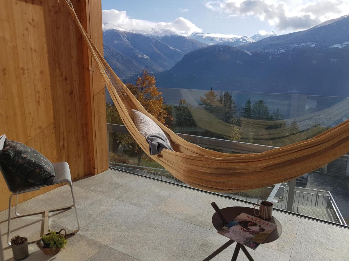 Chalet Diognysos B&B, Boutique Hotel & Wellness Кран-Монтана Екстер'єр фото